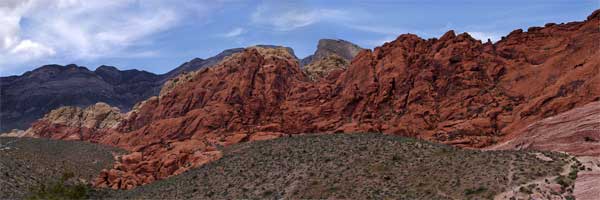 Redrock canyon photo.